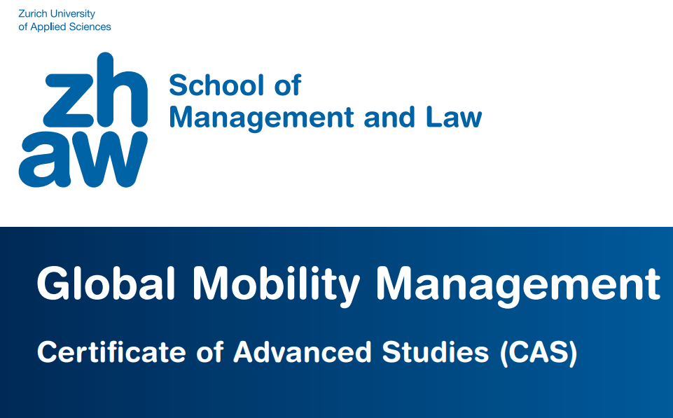 CAS in Global Mobility Management @ ZHAW